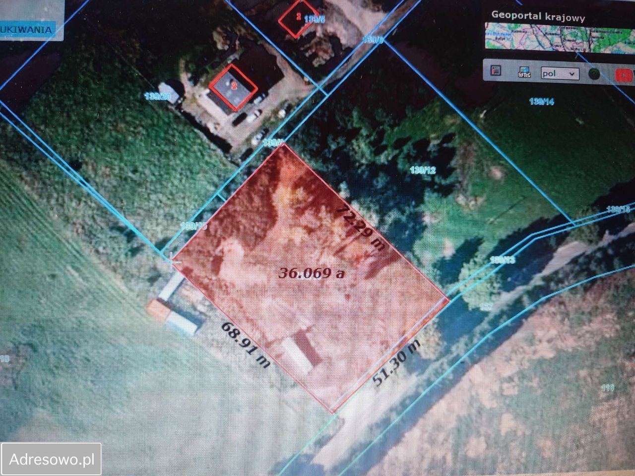 Działka inwestycyjna Stara Morawa. Zdjęcie 3