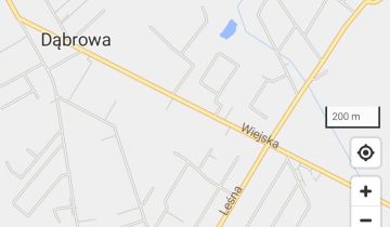 Działka inwestycyjna Dąbrowa, ul. Leśna