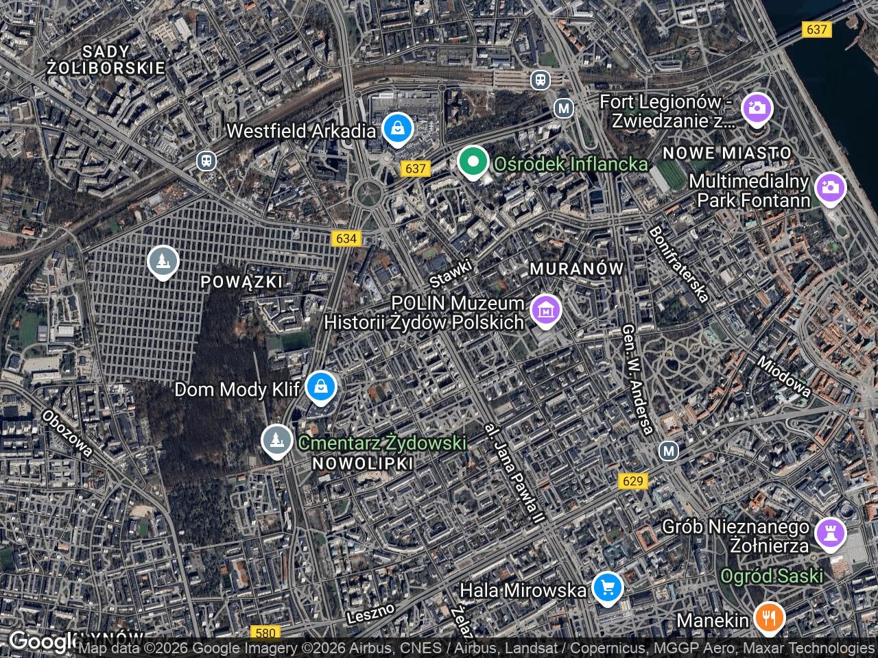 Mieszkanie 1-pokojowe Warszawa Muranów, ul. Miła