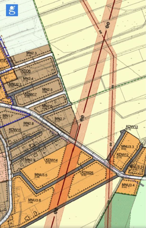 Działka budowlana Jędrzychów. Zdjęcie 4