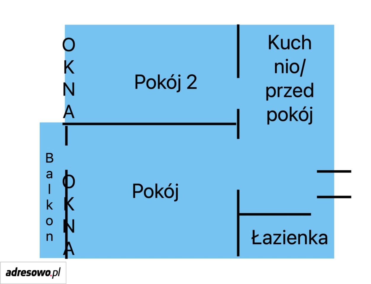 Mieszkanie 2-pokojowe Ruda Śląska Czarny Las, ul. Jana Stefana Dworaka. Zdjęcie 21