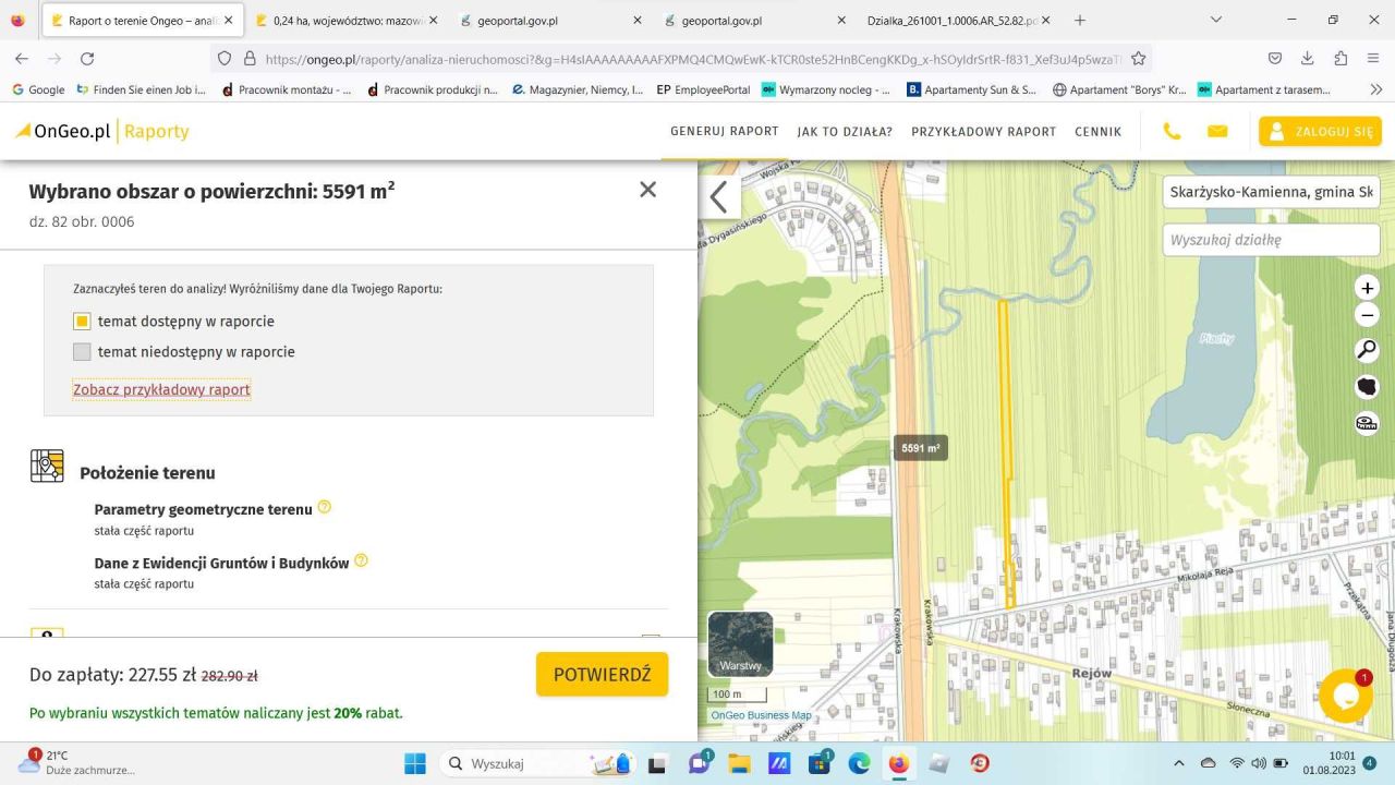 Działka budowlana Skarżysko-Kamienna. Zdjęcie 2