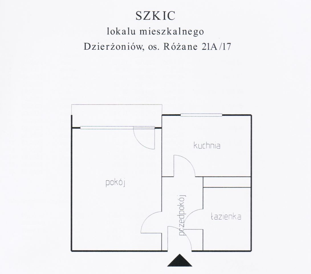 Mieszkanie 1-pokojowe Dzierżoniów, os. Różane. Zdjęcie 3