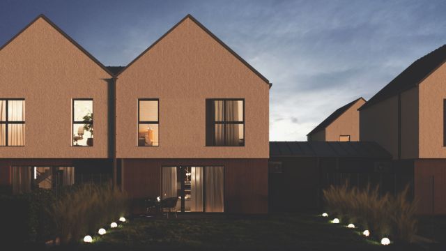 dom szeregowy, 4 pokoje Falenty Nowe. Zdjęcie 7