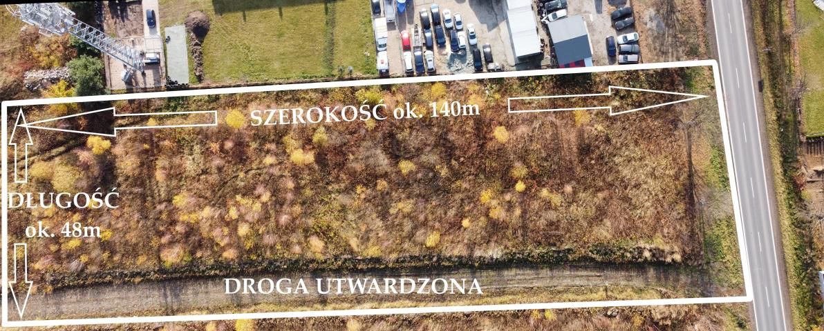 Działka inwestycyjna Żerniki Wrocławskie, ul. Strzelińska. Zdjęcie 4