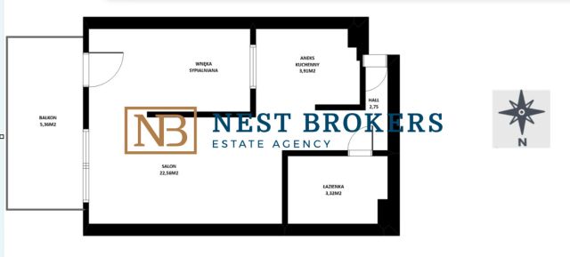 Mieszkanie 1-pokojowe Kraków Prądnik Czerwony, ul. Reduta. Zdjęcie 15