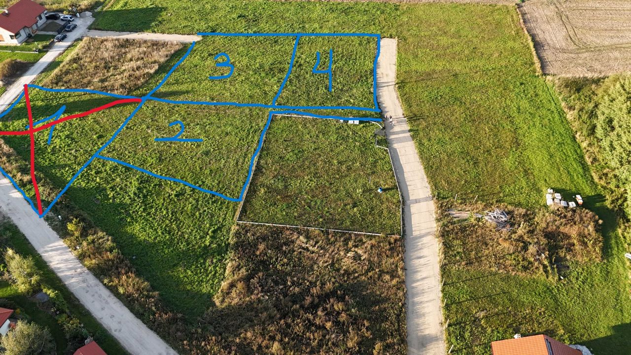 Działka budowlana Poniatowice