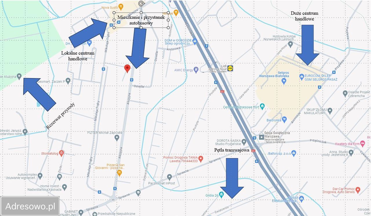 Mieszkanie 2-pokojowe Warszawa Nowodwory, ul. Aluzyjna. Zdjęcie 14