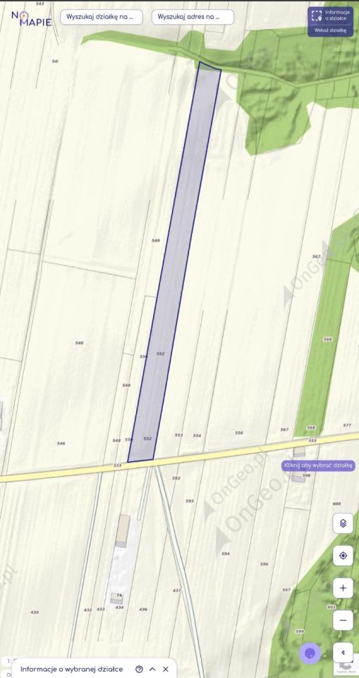 Działka rolna Leszczków Gozdawa, Leszczków. Zdjęcie 1