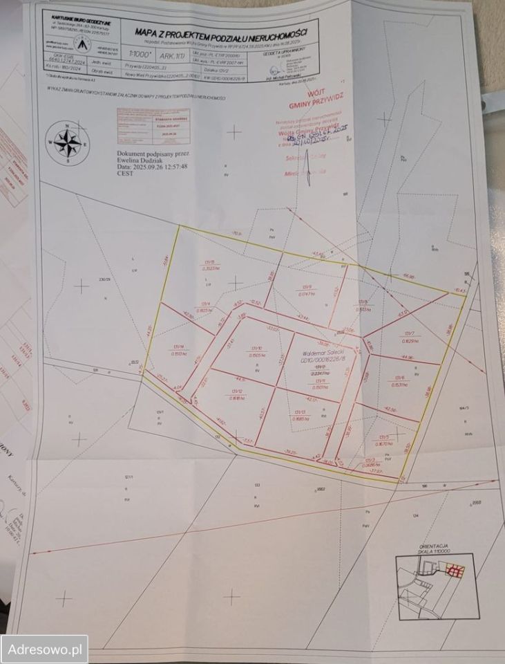 Działka budowlana Roztoka. Zdjęcie 2