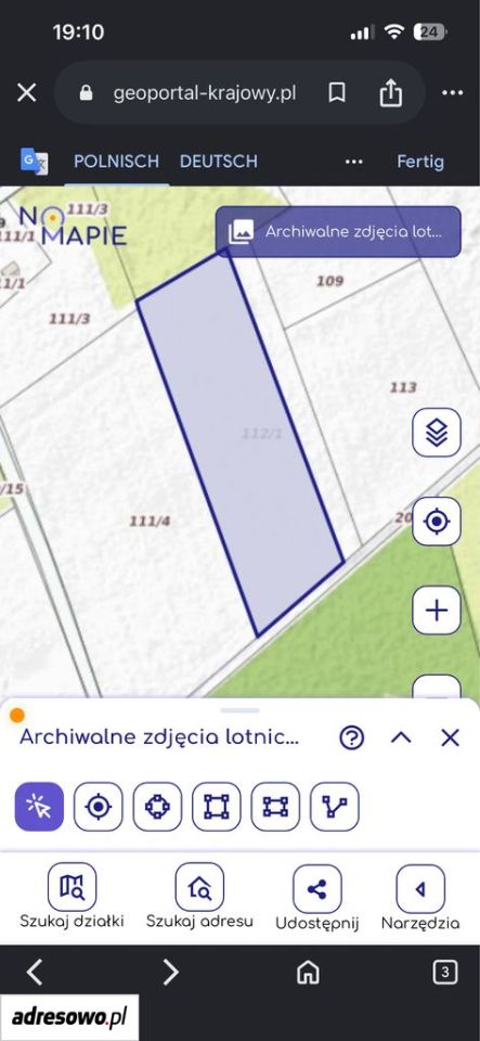 Działka budowlana Łasko. Zdjęcie 6