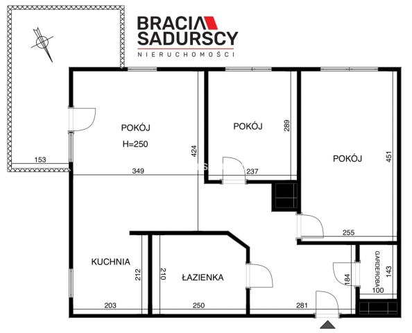 Mieszkanie 3-pokojowe Kraków Bieżanów, ul. Mała Góra. Zdjęcie 31