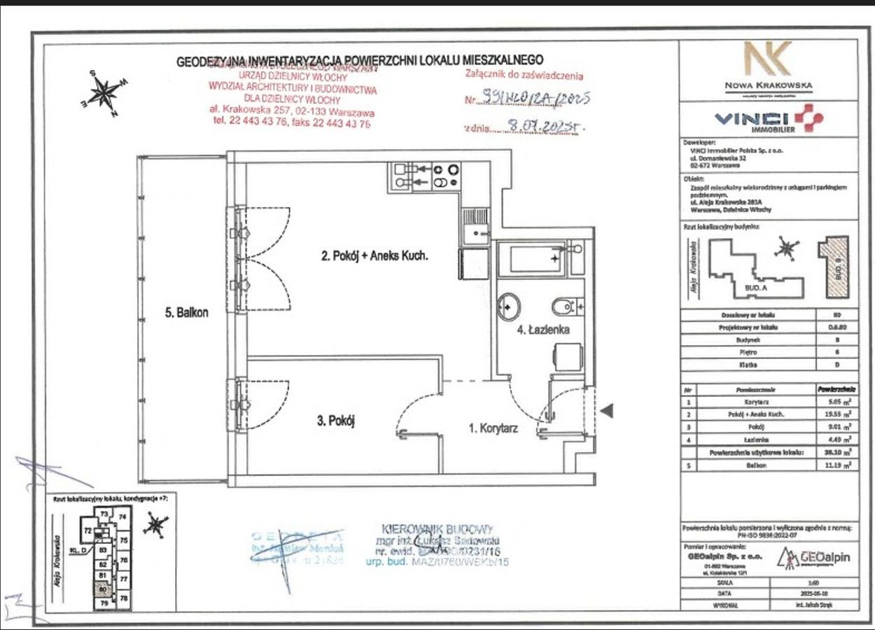 Mieszkanie 2-pokojowe Warszawa Włochy, al. Krakowska. Zdjęcie 10