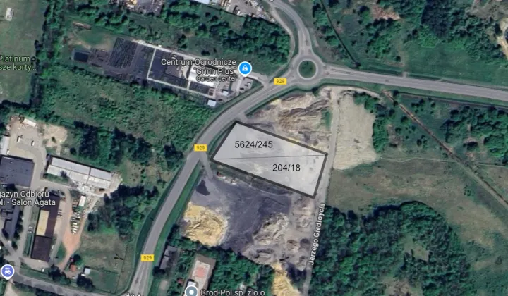 Działka inwestycyjna Rybnik Śródmieście, ul. Prosta