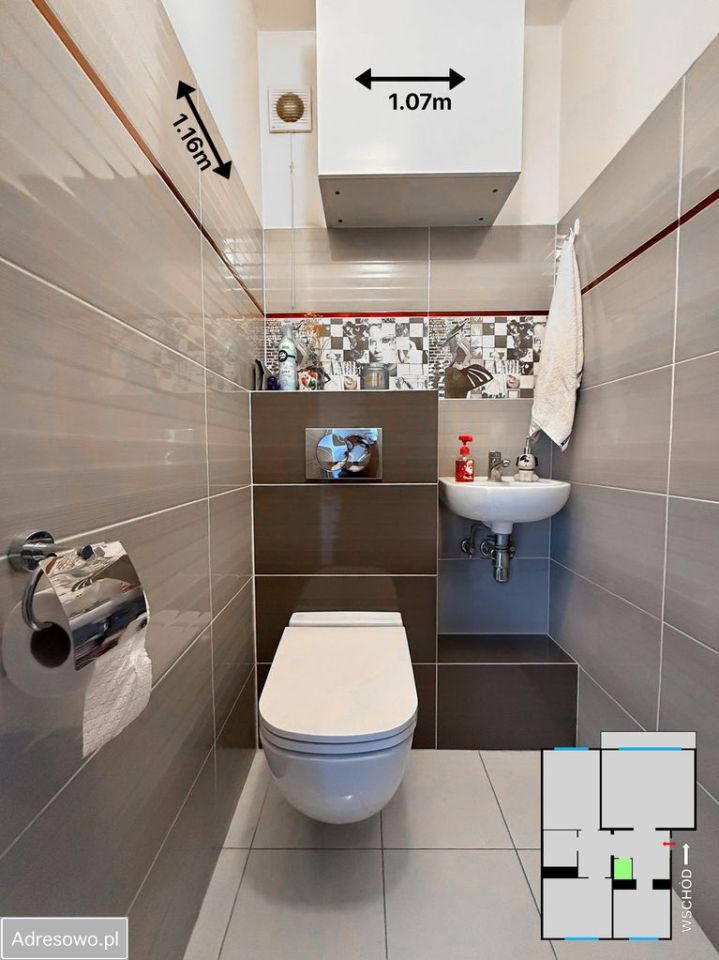 Mieszkanie 3-pokojowe Gdynia Karwiny, ul. Leona Kruczkowskiego. Zdjęcie 11