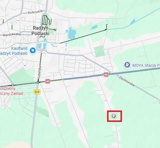 Działka budowlana Radzyń Podlaski, ul. Polna. Zdjęcie 2