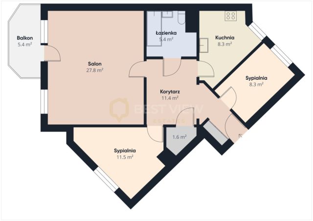 Mieszkanie 3-pokojowe Jabłonna, ul. Koszteli. Zdjęcie 9