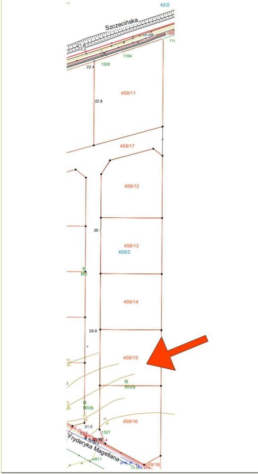 Działka budowlana Kobylanka, ul. Ferdynanda Magellana