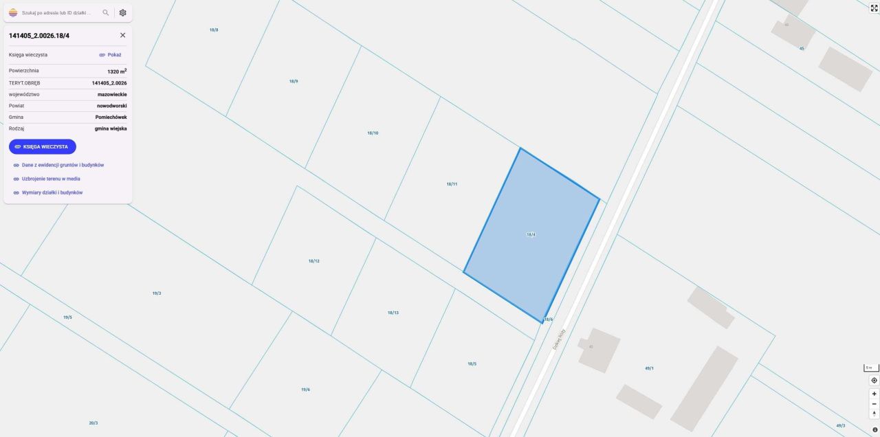 Działka rolno-budowlana Wymysły. Zdjęcie 3