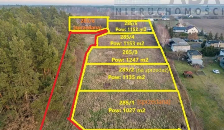 Działka budowlana Rzgów, ul. Targowa