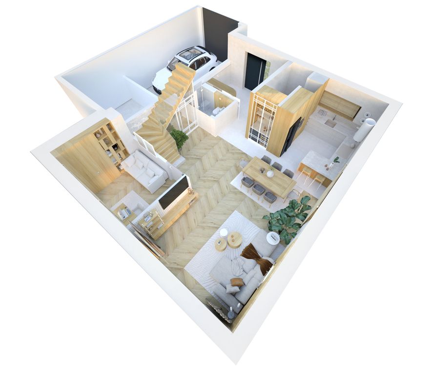 dom wolnostojący, 6 pokoi Jadwisin, ul. Andromedy. Zdjęcie 35