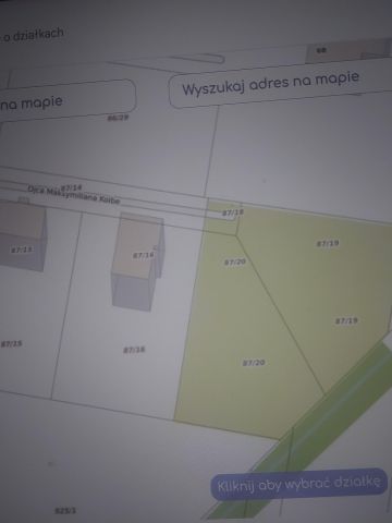 Działka rolno-budowlana Kaski Kaski-Budki, ul. Ojca Maksymiliana Kolbe. Zdjęcie 1