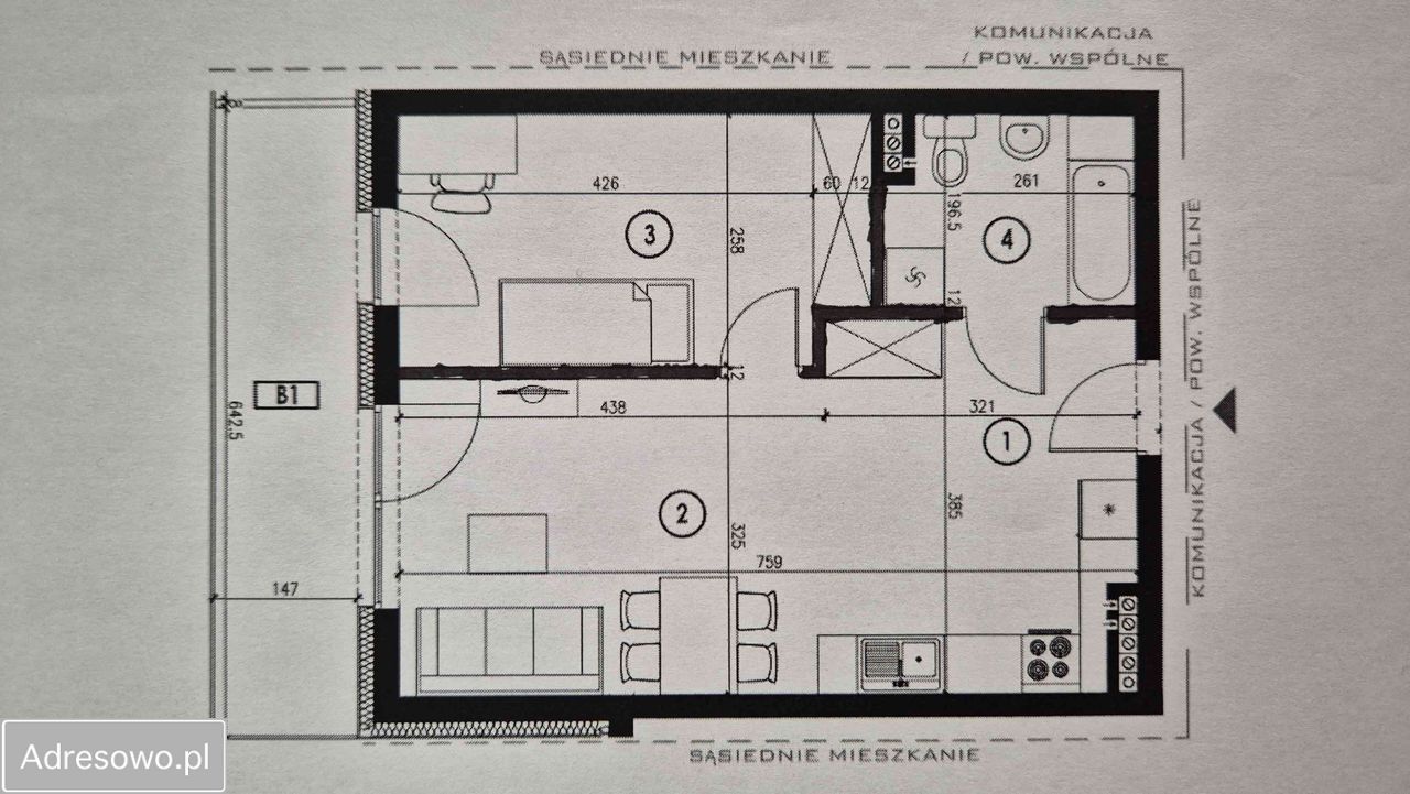 Mieszkanie 2-pokojowe Grodzisk Mazowiecki, ul. R. Traugutta. Zdjęcie 18