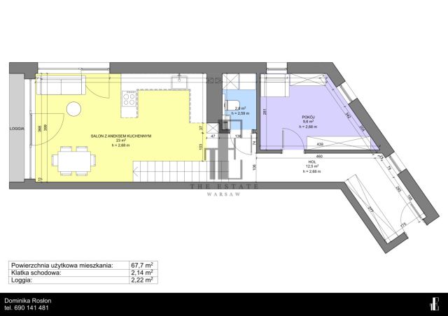 Mieszkanie 3-pokojowe Warszawa Wola, ul. Wawrzyszewska. Zdjęcie 13