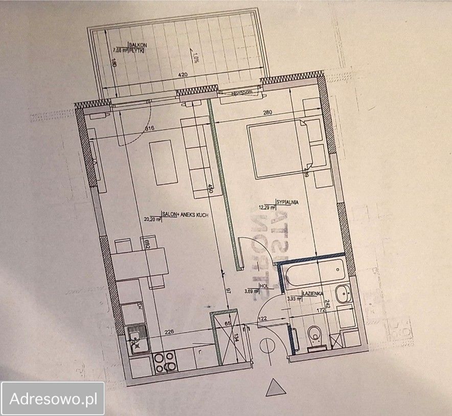 Mieszkanie 2-pokojowe Warszawa Wola, ul. Jana Ostroroga. Zdjęcie 13