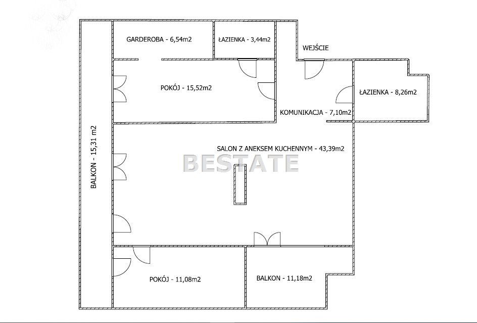 Mieszkanie 3-pokojowe Tarnów, ul. Bł. Karoliny. Zdjęcie 10