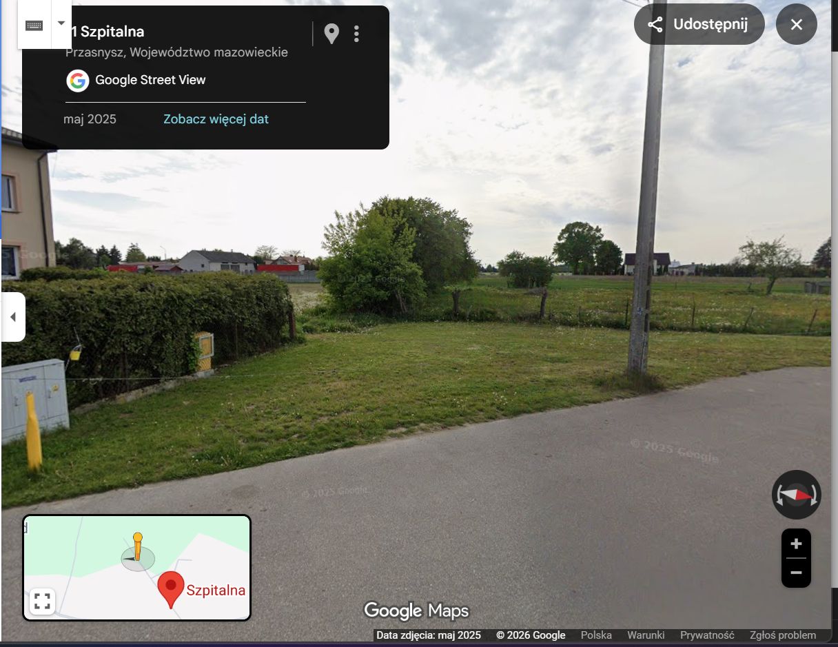 Działka budowlana Przasnysz, ul. Szpitalna. Zdjęcie 2