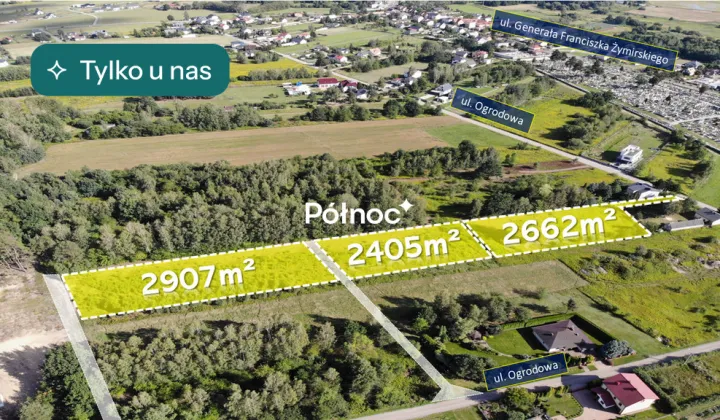 Działka budowlana Klembów, ul. Ogrodowa