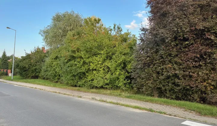 Działka inwestycyjna Bielany Wrocławskie, ul. Ogrodowa