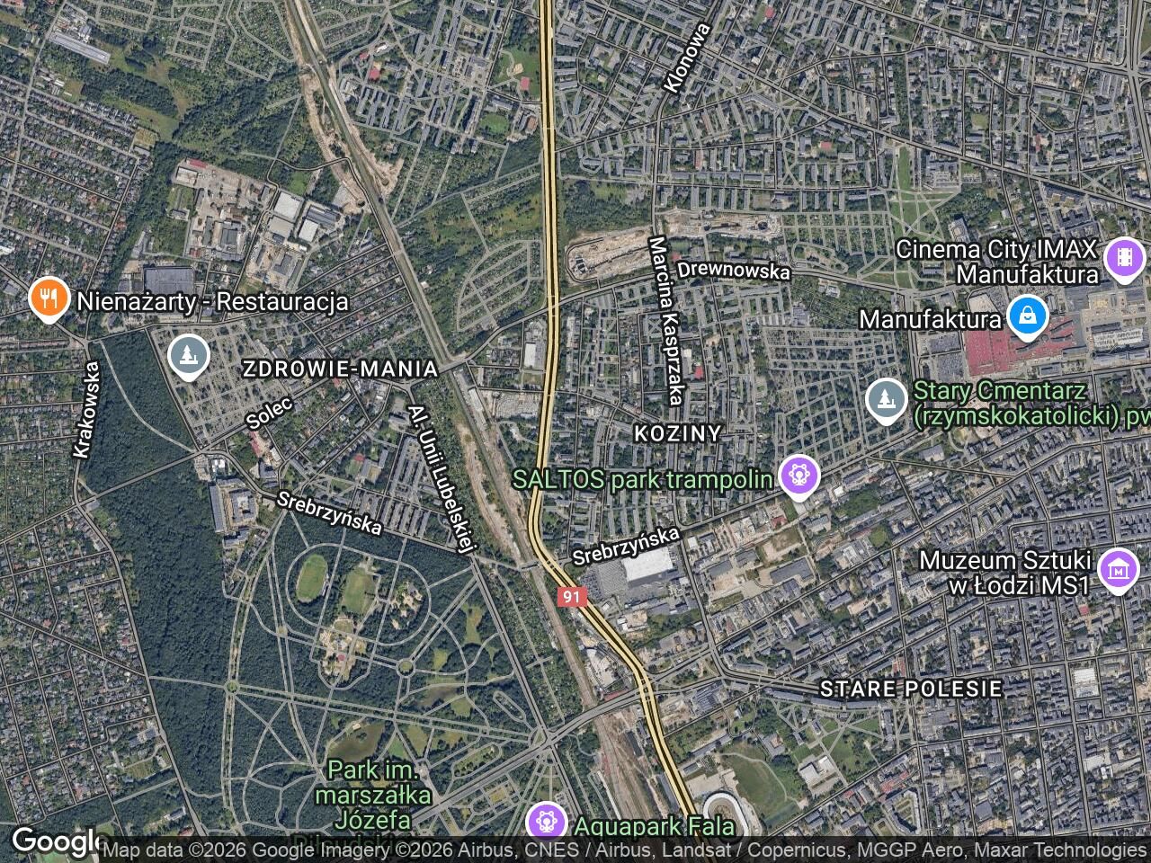 Mieszkanie 3-pokojowe Łódź Koziny, ul. Wapienna