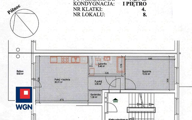 Mieszkanie 2-pokojowe Gorzów Wielkopolski Górczyn, ul. Marii Juchacz. Zdjęcie 11