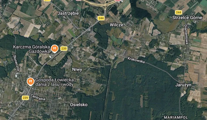 Działka budowlana Niwy, ul. Tatrzańska