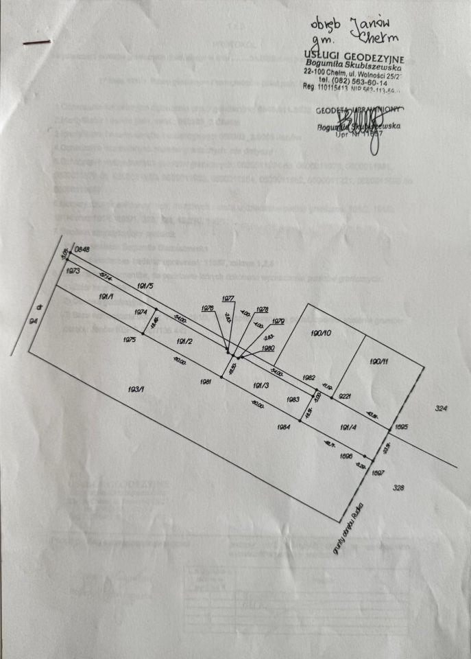 Działka budowlana Janów, ul. Adama Mickiewicza. Zdjęcie 2