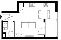 Mieszkanie 1-pokojowe Kielce, ul. gen. Władysława Sikorskiego. Zdjęcie 1
