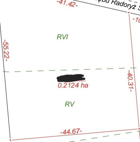 Działka budowlana Radoryż Smolany. Zdjęcie 1