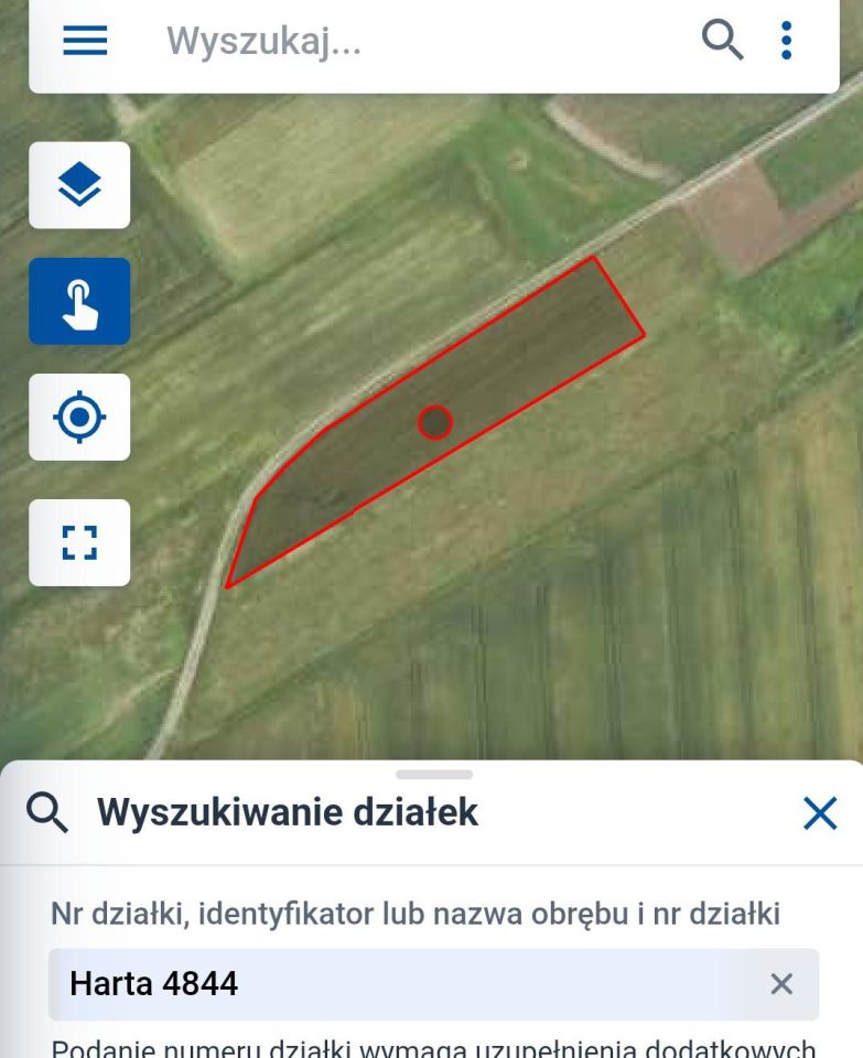 Działka rolna Harta Krzywda. Zdjęcie 1