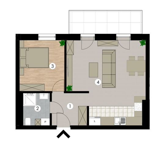 Mieszkanie 2-pokojowe Kalisz, ul. Podmiejska. Zdjęcie 13