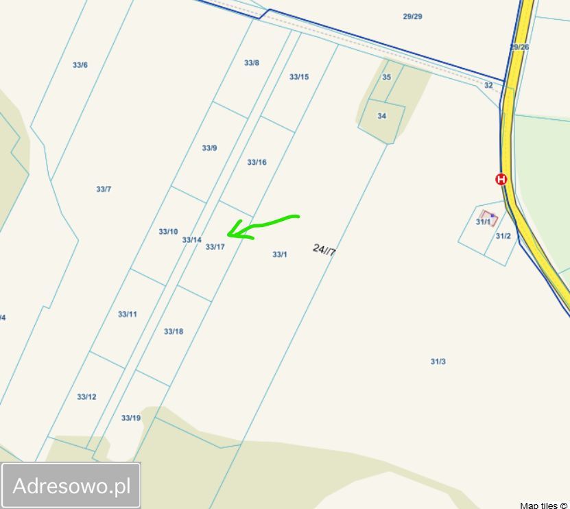 Działka rolna Glinno. Zdjęcie 5