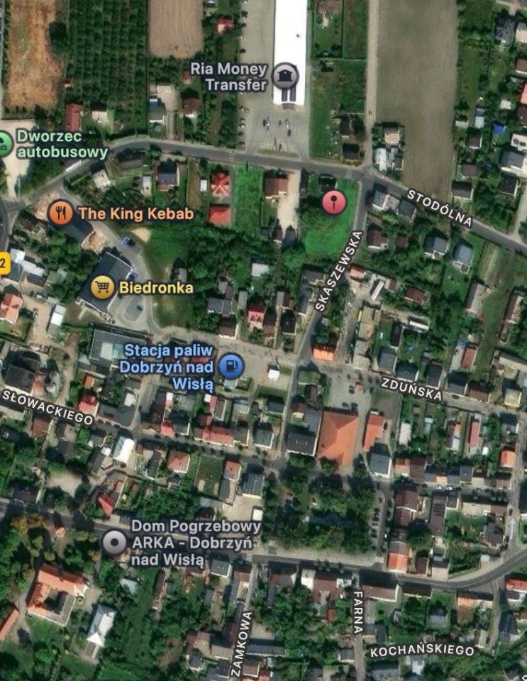 Działka budowlana Dobrzyń nad Wisłą, ul. Stodólna. Zdjęcie 4