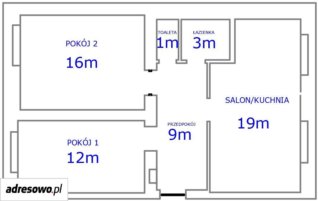 Mieszkanie 3-pokojowe Warszawa Praga-Południe, ul. Stanisława Żółkiewskiego. Zdjęcie 21
