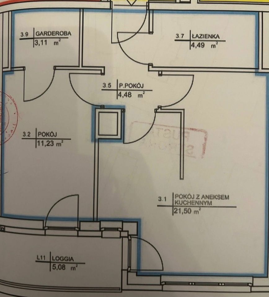 Mieszkanie 2-pokojowe Kraków Czyżyny, ul. Bolesława Orlińskiego. Zdjęcie 4