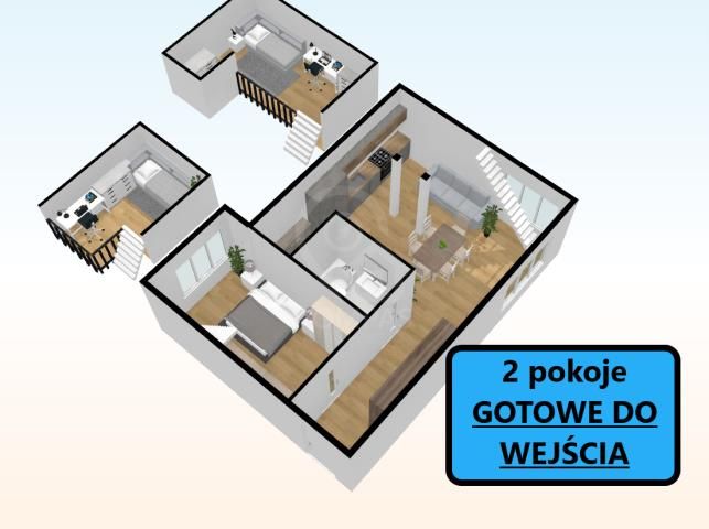 Mieszkanie 3-pokojowe Wrocław Fabryczna