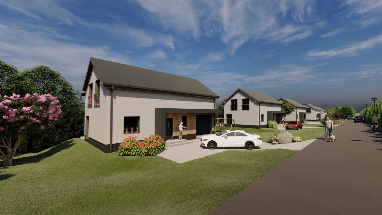 dom wolnostojący Proszowice, ul. Słoneczna. Zdjęcie 5