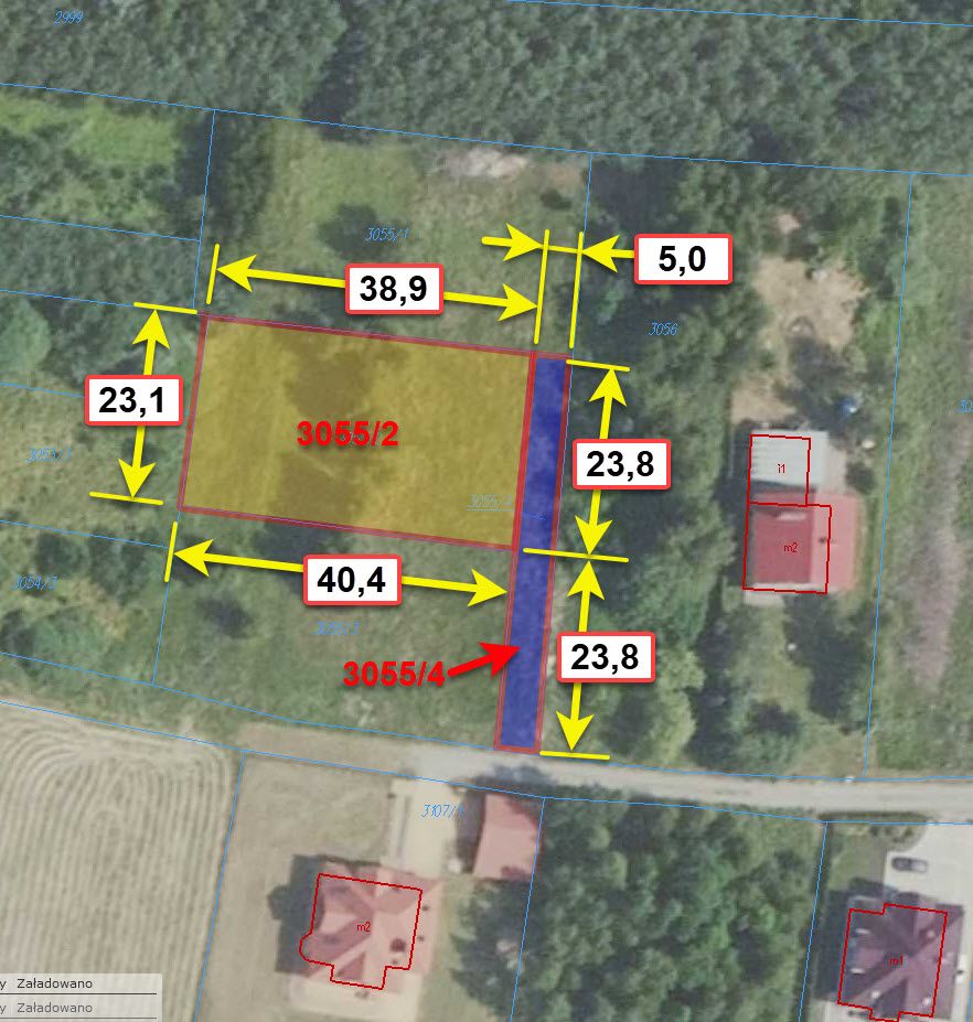 Działka budowlana Jasionka Kamionka. Zdjęcie 2