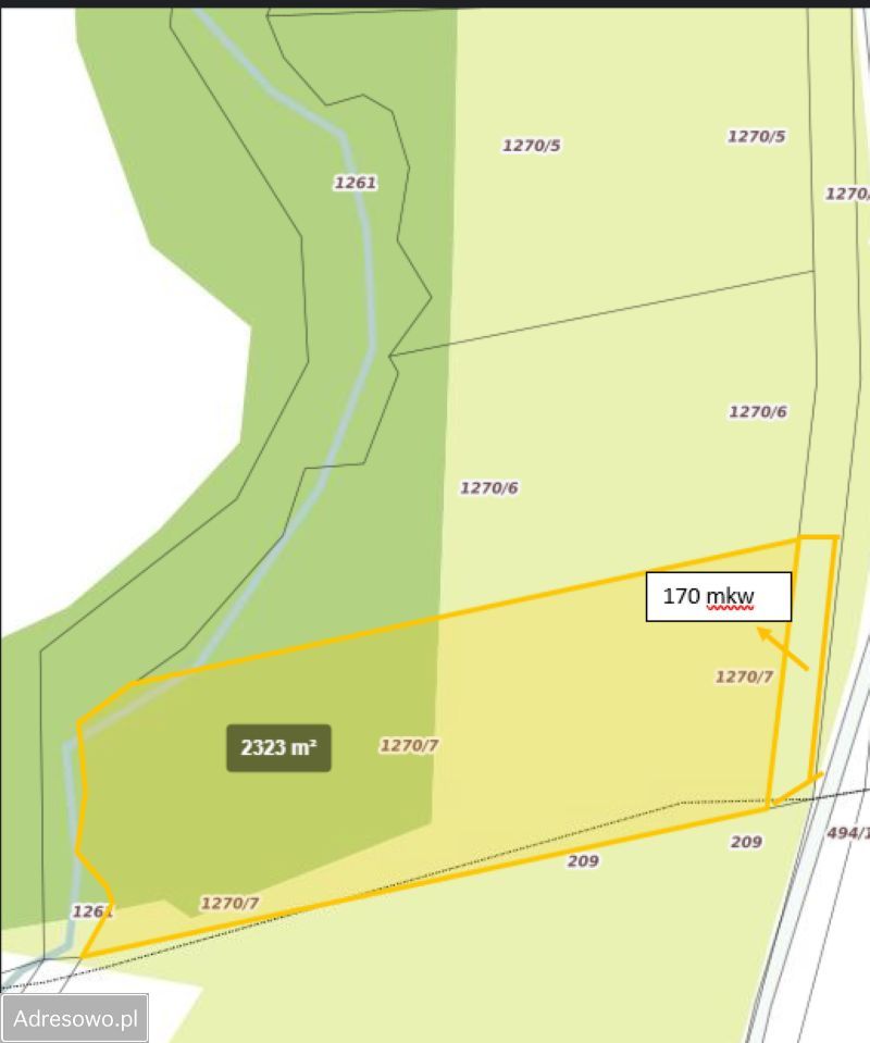 Działka budowlana Stary Wielisław. Zdjęcie 9