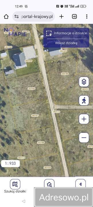 Działka budowlana Kłębowiec